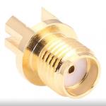 RF Connector SMA PCB End Launch Jack 50 Ohm (Jack, Female & Male,50Ω)